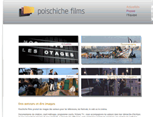 Tablet Screenshot of poischichefilms.com